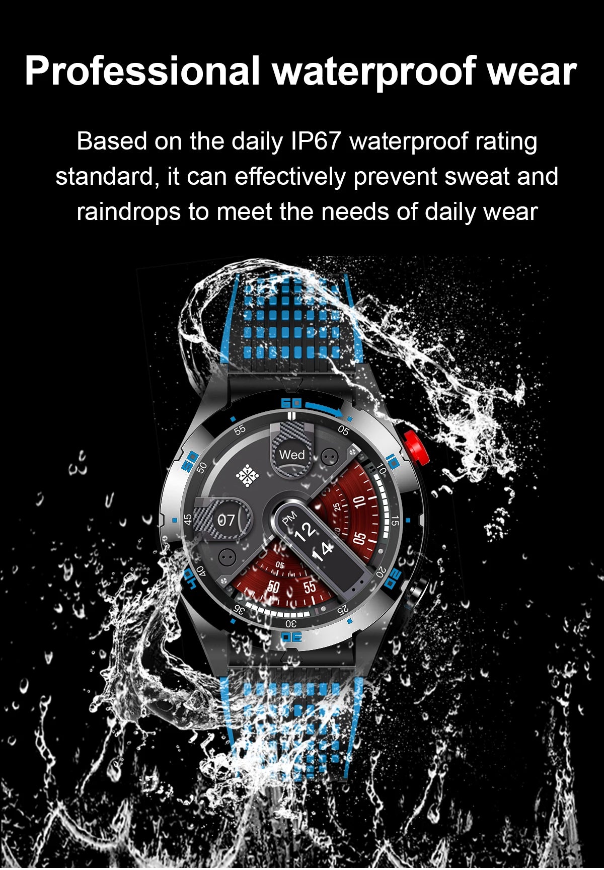 2025 GEJIAN AMOLED Smartwatch | NFC, GPS & Health Tracking