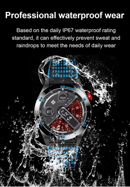 2025 GEJIAN AMOLED Smartwatch | NFC, GPS & Health Tracking