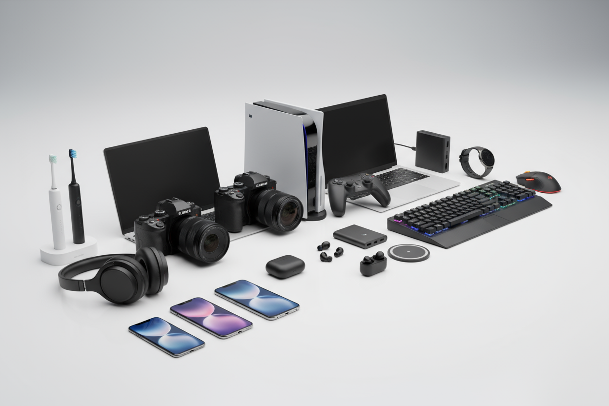 basicaly you generate the image like all phones, tablets and headphones , airbuds,electric tooth brushes,camera,laptops,vediogame consoles ,keyboards ,mouse,smar watches,powerbank ,wireless chargers all types ,